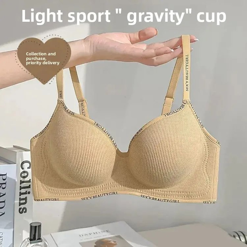 Thickened Wireless Push Up Bra Seamless Invisible AntiSlip Support For Small Chest 10