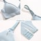 FINETOO Deep V Wireless Padded Bralette Trendy Knit Seamless Everyday Bra SXL 4