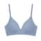 FINETOO Deep V Wireless Padded Bralette Trendy Knit Seamless Everyday Bra SXL 7