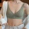 Seamless Push Up Bra For Women Wireless VNeck UBack Breathable Bralette SXL 1