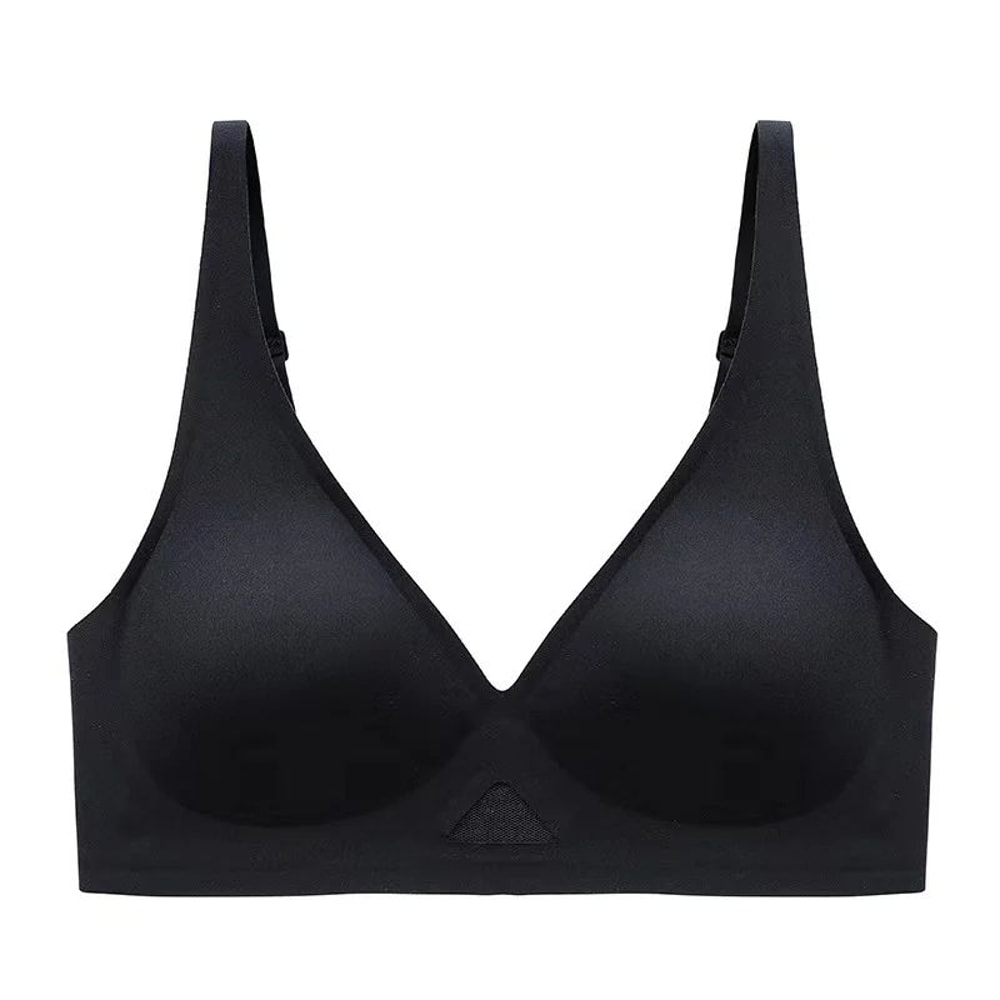 Seamless Push Up Bra For Women Wireless VNeck UBack Breathable Bralette SXL 6