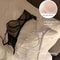 Transparent UltraThin Lace Strapless Bra Sexy Embroidered Underwire Lingerie 4