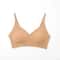 Ice Silk Seamless Wireless Padded Bra Wavy Edge Invisible Comfort Yoga Bralette 10