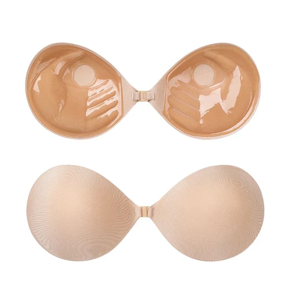 Invisible Silicone Push Up Adhesive Bra Strapless Backless Sticky Breast Enhancer 11