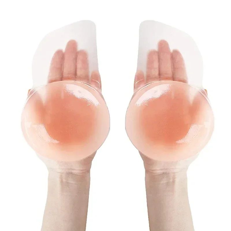 Reusable Silicone Invisible LiftUp Bra Stickers Waterproof Strapless Adhesive Breast Petals 1