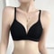 Japanese Style Seamless Push Up Bra Glossy Wireless 34 Cup Comfort Bralette 6
