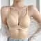 Japanese Style Seamless Push Up Bra Glossy Wireless 34 Cup Comfort Bralette 9