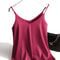 AOSSVIAO 2026 Satin Silk Spaghetti Strap Cami Halter VNeck Sleeveless Summer Tank Top 13