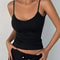 Phumee Backless Cami Crop Top Solid Y2K Sleeveless Summer Streetwear 1