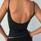 Phumee Backless Cami Crop Top Solid Y2K Sleeveless Summer Streetwear 2