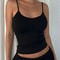 Phumee Backless Cami Crop Top Solid Y2K Sleeveless Summer Streetwear 4
