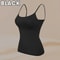 Womens Solid Padded Spaghetti Strap Cami BuiltIn Bra Sexy Slim Tank Top 2024 7