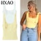 HXAO Butterfly Bow OffShoulder Crop Top Cute Backless Summer Slip Cami 0