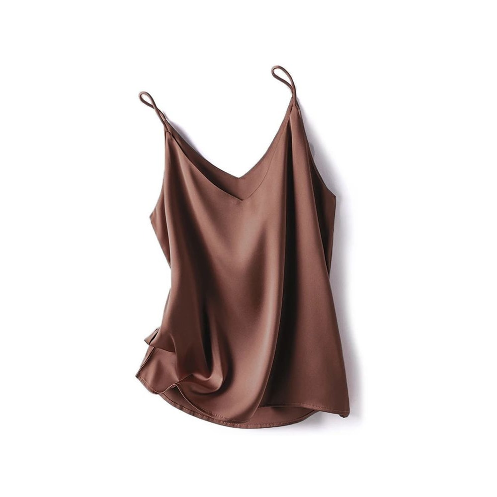 2024 Korean VNeck Slim Crop Tank Sexy Sleeveless Y2K Summer Camisole 7