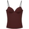 HXAO Burgundy Corset Crop Cami Backless Bustier Summer Sexy Club Top 7