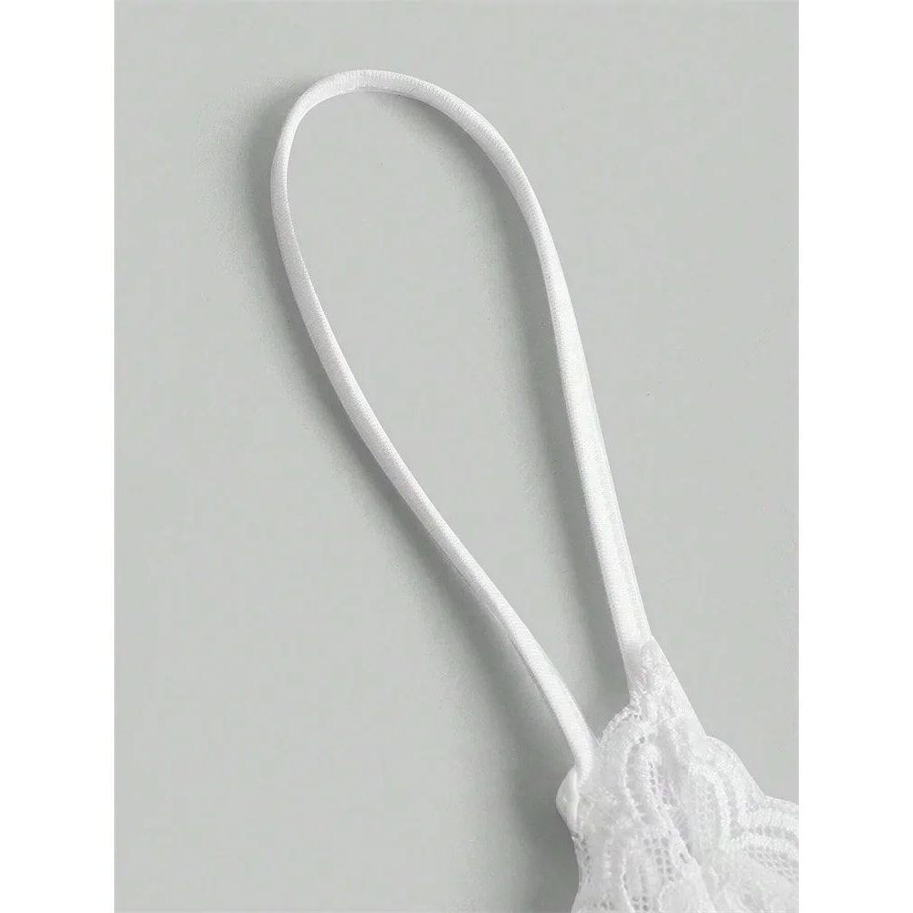 Sexy Lace Bow Front Crop Cami Top Ruched Backless Y2K Grunge Summer Tank 4