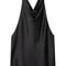 Womens Satin Halter Backless Corset Top Elegant Summer Sexy Tank 6