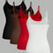4 Pcs Womens Solid Color Camisole Set Basic Stretch Summer Tank Tops 1