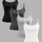 4 Pcs Womens Solid Color Camisole Set Basic Stretch Summer Tank Tops 8