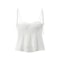 Willshela Pleated Backless VNeck Crop Top Vintage Side Zipper Cami 6