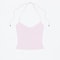 OpenBack Halter Cami Top Stretchy SelfTie Sexy Tank With Metal Detail 8