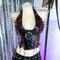 Gothic PU Leather Spike Tank Top Rivet Y2K Cyber Punk Crop 17