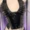 Gothic PU Leather Spike Tank Top Rivet Y2K Cyber Punk Crop 18
