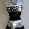 Y2K Lace Sling Backless Tank Top Goth Coquette Punk Slim Cami 10
