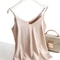 Womens Satin Silk Halter Cami White Backless Spaghetti Strap Summer Top 10