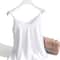 Womens Satin Silk Halter Cami White Backless Spaghetti Strap Summer Top 13