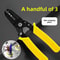 Multifunction Wire Crimper Stripper Electrician Cable Cutting Terminal Crimping Tool 8