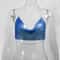 Metallic Halter Corset Crop Top Sexy Glitter Backless Party Tank For Women 12