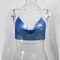 Metallic Halter Corset Crop Top Sexy Glitter Backless Party Tank For Women 12