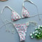 2025 Micro PushUp Lace Print Bikini Set Sexy Brazilian Beach Swimsuit For Women 4