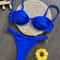 2025 3D Flower VWire Micro Bikini Set Underwired Pleated Thong Swimsuit For Women 6
