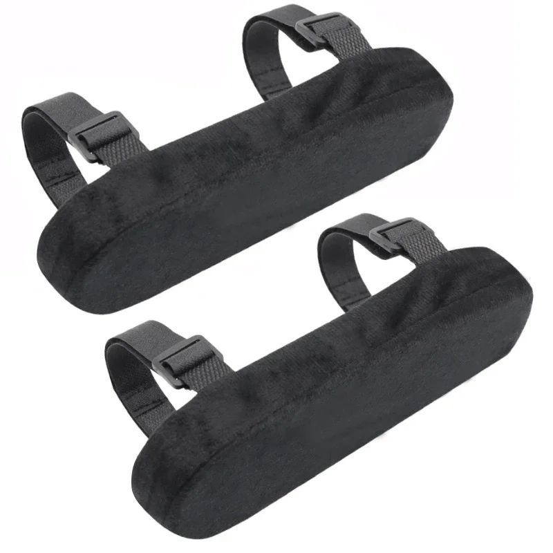Memory Foam Armrest Pads Office Chair Car Elbow Support Cushion Covers 7