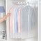 5Pcs Transparent Garment Protection Bags Thickened Suit Coat Hanging Closet Covers 1
