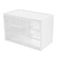 Clear Mini Drawer Storage Box Dustproof Transparent Desktop Organizer For Jewelry Small Items 8