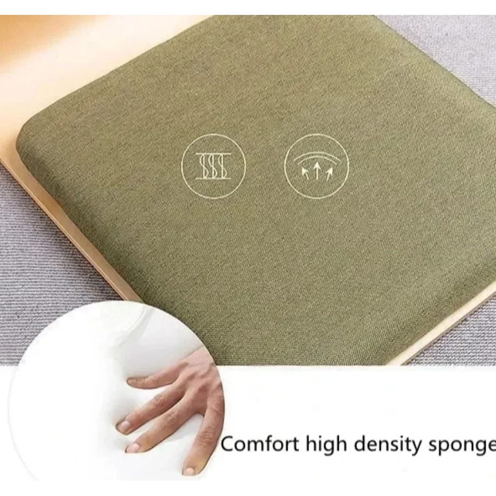 ZenLounge Japanese Tatami Floor Chair Ergonomic Legless Recliner Sofa With Waist Support For Livin 4