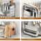 SteelDry Pro Stainless Steel Dish Bowl Drain Rack Large Capacity Kitchen Counter Organizer 9