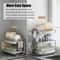 SteelDry Pro Stainless Steel Dish Bowl Drain Rack Large Capacity Kitchen Counter Organizer 6