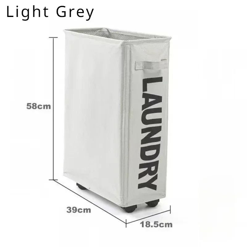 CleanFold Dustproof Laundry Basket Collapsible Oxford Cloth Hamper With Large Capacity Storage 6