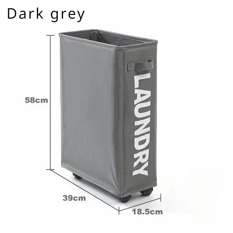 CleanFold Dustproof Laundry Basket Collapsible Oxford Cloth Hamper With Large Capacity Storage 8