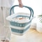 WallFlex Foldable Laundry Basket Wall Mounted PP Dirty Clothes Hamper With Handle 3