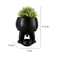 ArtMuse Ceramic Succulent Planter Modern Light Luxury Human Face Decorative Flowerpot 5
