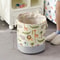 CuteNest Cartoon Toy Storage Basket Collapsible Drawstring Fabric Organizer Bin 7
