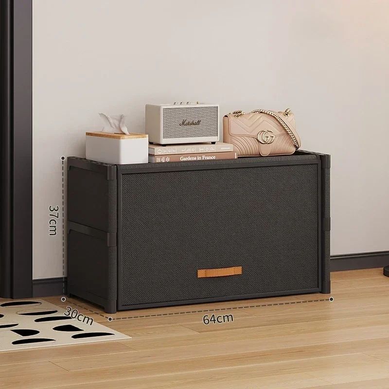 SpaceNest MultiLayer Shoe Rack Cabinet SpaceSaving Entrance Shoe Organizer With Curtain Cover 6