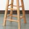 Nordic Solid Wood Bar Stool Modern Minimalist Backless High Chair For Kitchen Commercial Spaces 3