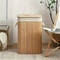 Foldable Bamboo Laundry Storage Basket Large Capacity Organizer For Bedroom Bathroom 0