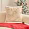 Modern Christmas Embroidered Plush Pillowcase Soft Decorative Throw Pillow Cover 2